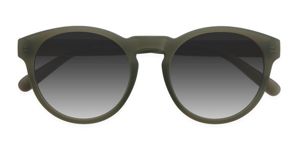 Taylor prescription sunglasses (Matte Green)