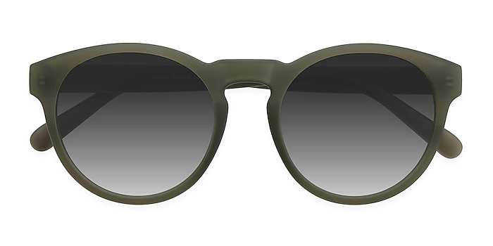 Matte Green Taylor -  Plastic Sunglasses