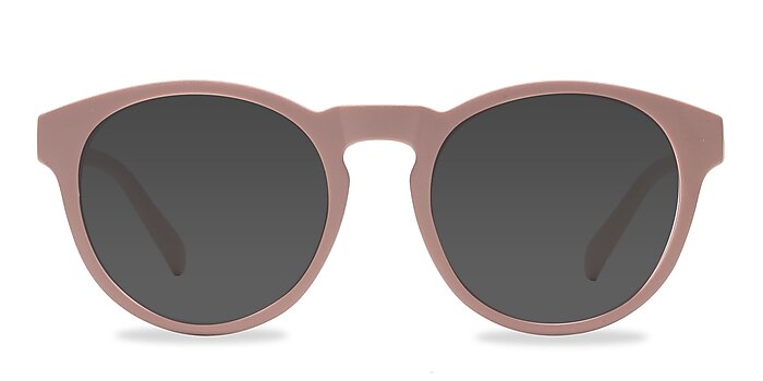 Taylor Matte Pink Plastic Sunglass Frames from EyeBuyDirect