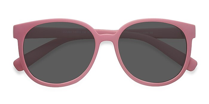 Matte Pink Dundee -  Plastic Sunglasses