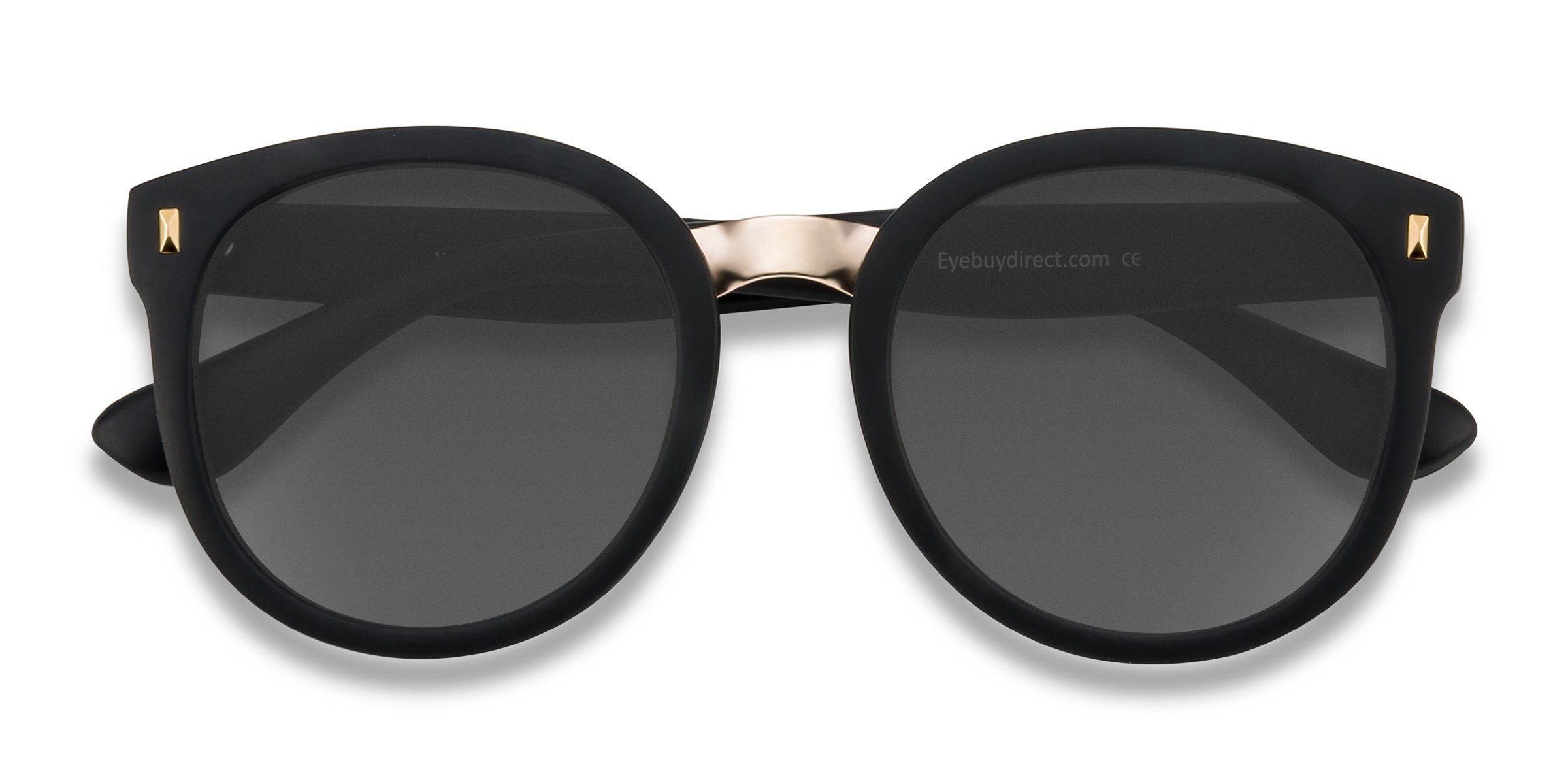 Female s roundPlastic, Metal Prescription sunglasses - Eyebuydirect s Vedette