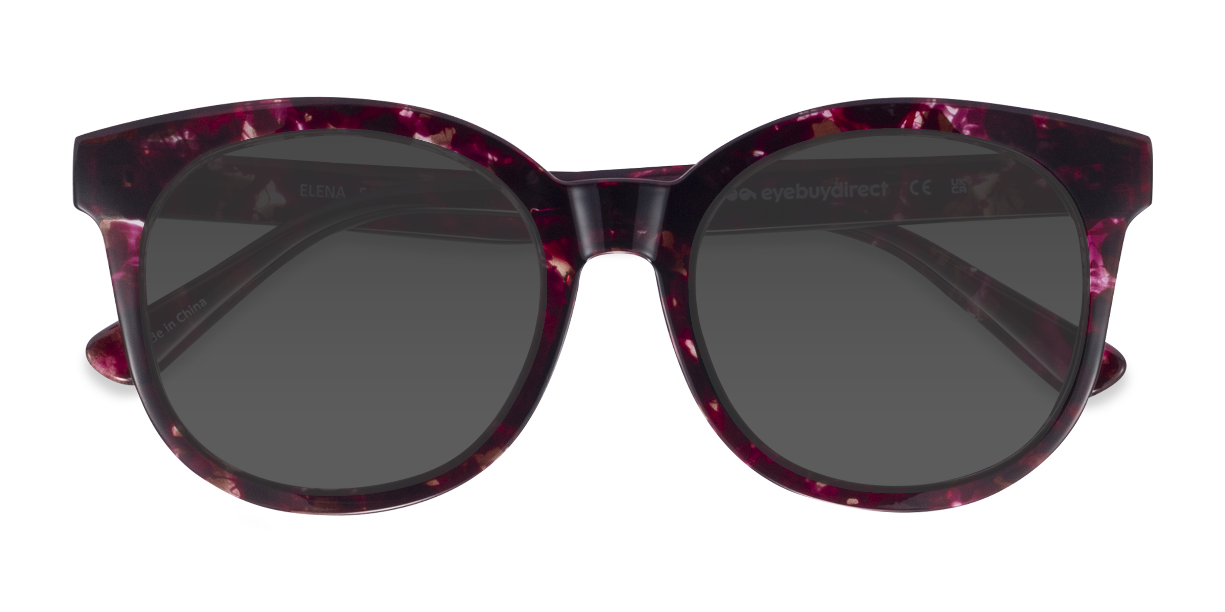 Female s hornPlastic Prescription sunglasses - Eyebuydirect s Elena