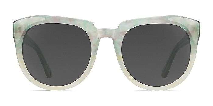 Laohu Floral Acetate Sunglass Frames from EyeBuyDirect