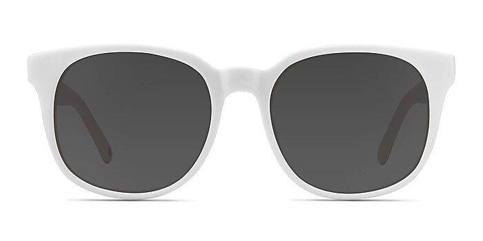 Tempest White Acetate Sunglass Frames from EyeBuyDirect