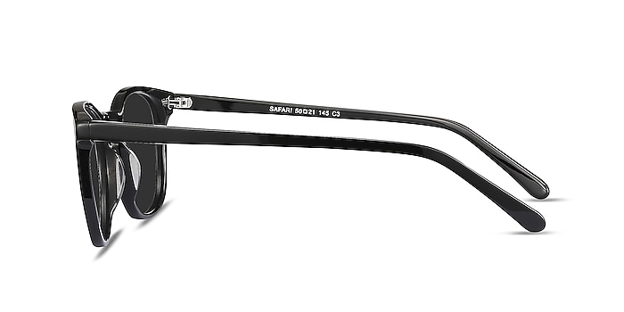 Safari Black Acetate Sunglass Frames from EyeBuyDirect