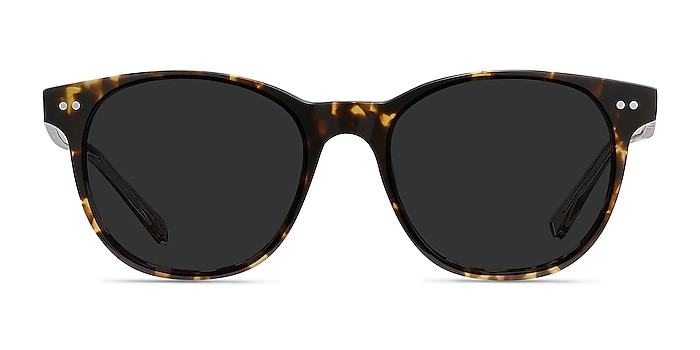 Sol Tortoise Brown Acetate Sunglass Frames from EyeBuyDirect