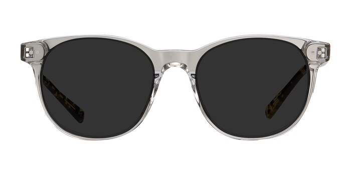 Sol Gray Clear Acetate Sunglass Frames from EyeBuyDirect