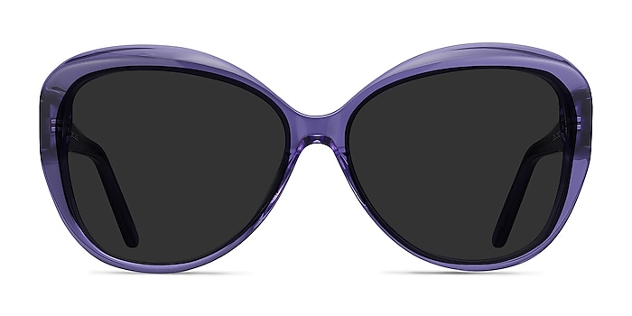 Believe Purple Acetate Sunglass Frames from EyeBuyDirect