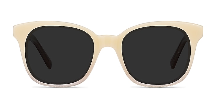 Quartz Ivory Acetate Sunglass Frames from EyeBuyDirect