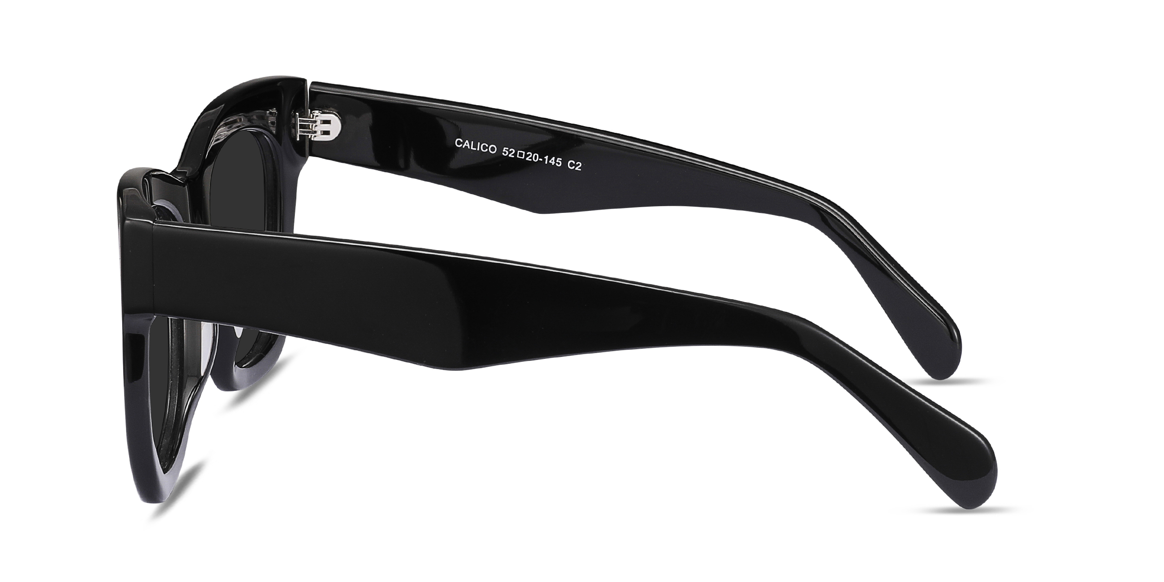 Calico - Cat Eye Black Frame Sunglasses For Women | Eyebuydirect