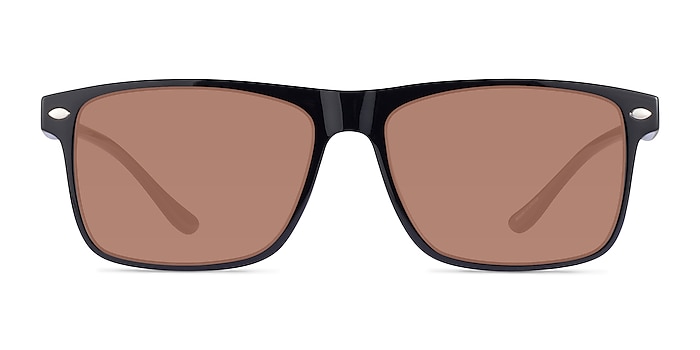 Cortez Black Plastic Sunglass Frames from EyeBuyDirect