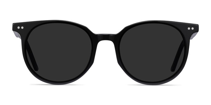 Hideout Black Acetate Sunglass Frames from EyeBuyDirect