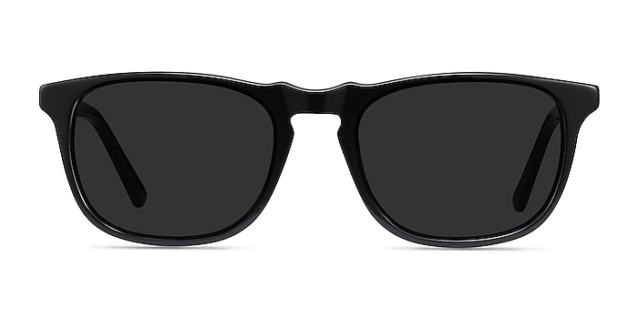 Wave Black Acetate Sunglass Frames from EyeBuyDirect