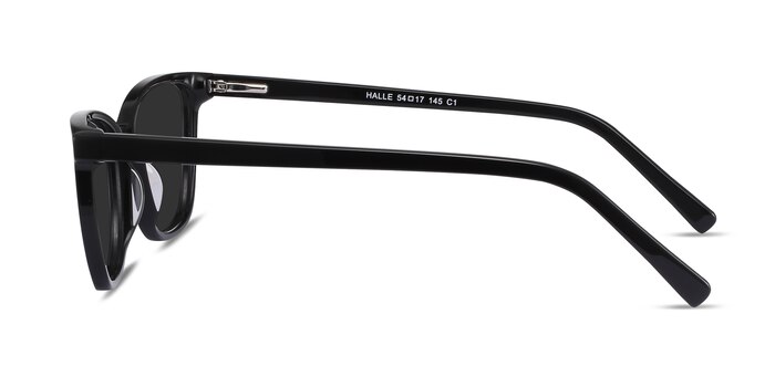 Halle Black Acetate Sunglass Frames from EyeBuyDirect