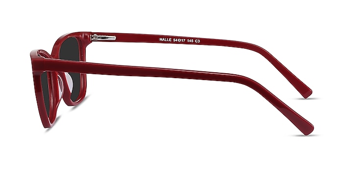 Halle Red Acetate Sunglass Frames from EyeBuyDirect