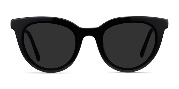 Cherish Black Acetate Sunglass Frames from EyeBuyDirect