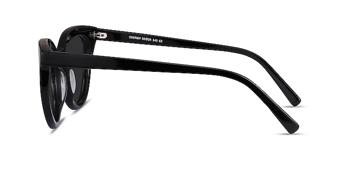 Cherish Black Acetate Sunglass Frames from EyeBuyDirect