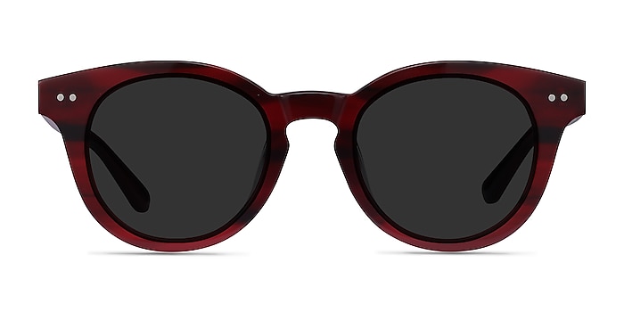 Seine Red Acetate Sunglass Frames from EyeBuyDirect