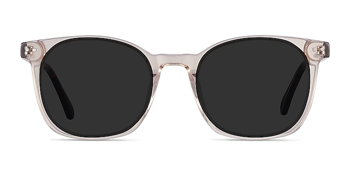 Soleil Champagne Acetate Sunglass Frames from EyeBuyDirect