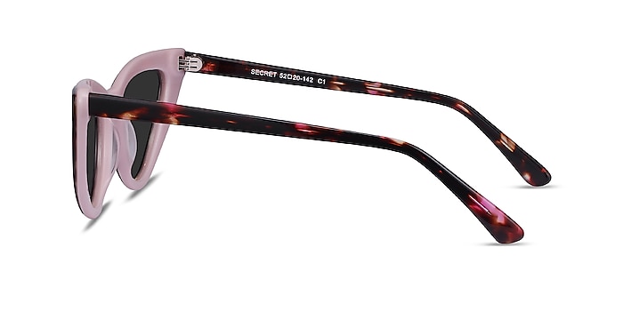 Secret Tortoise Pink Acetate Sunglass Frames from EyeBuyDirect
