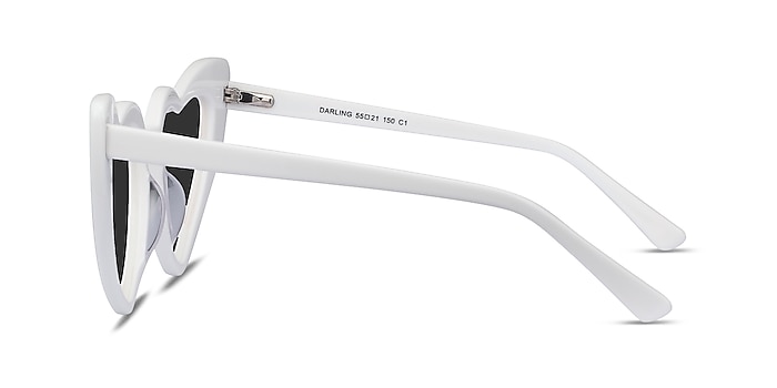 Darling White Acetate Sunglass Frames from EyeBuyDirect