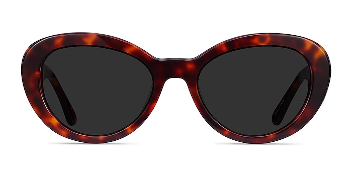 Elle Tortoise Acetate Sunglass Frames from EyeBuyDirect