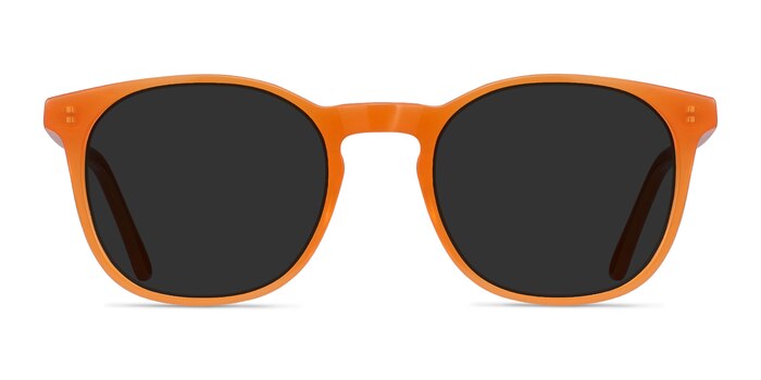Safari Orange Acetate Sunglass Frames from EyeBuyDirect