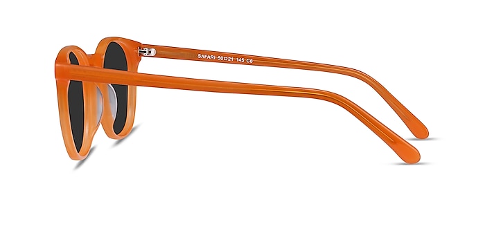 Safari Orange Acetate Sunglass Frames from EyeBuyDirect