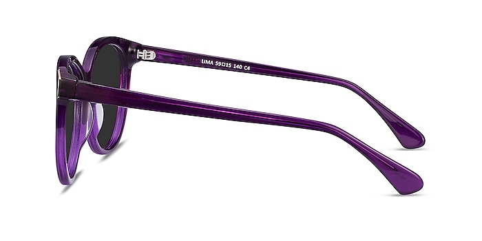 Lima Purple Acetate Sunglass Frames from EyeBuyDirect