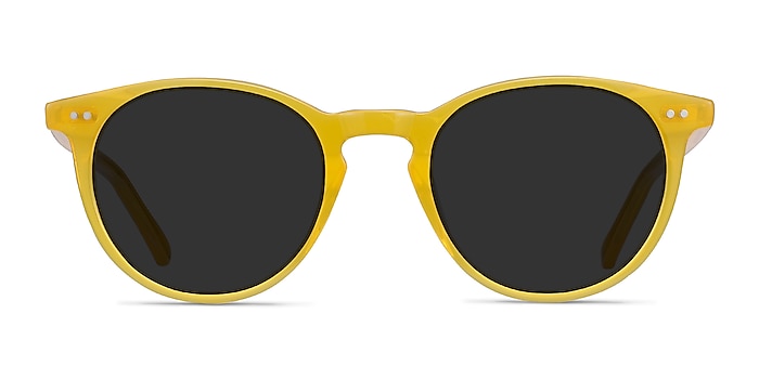 Sun Kyoto Yellow Acetate Sunglass Frames from EyeBuyDirect