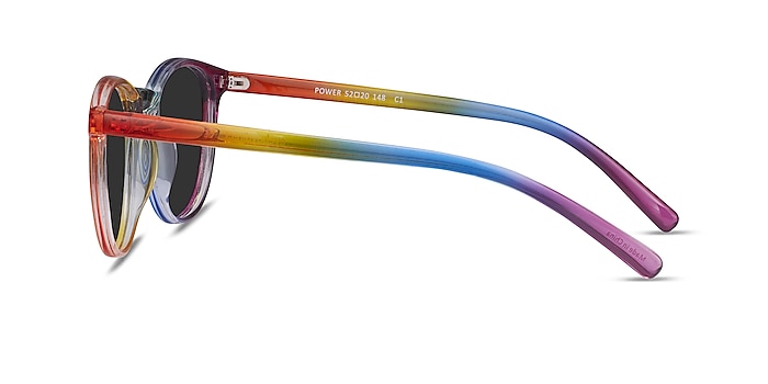 Power Rainbow Plastic Sunglass Frames from EyeBuyDirect