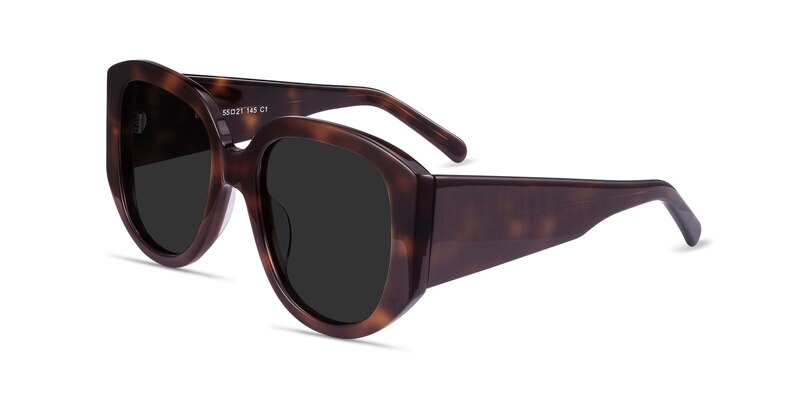 Bianca - Square Tortoise Frame Sunglasses For Women | Eyebuydirect