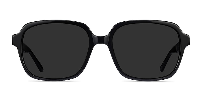 Marlon Black Acetate Sunglass Frames from EyeBuyDirect