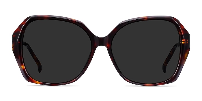 Isabella Tortoise Acetate Sunglass Frames from EyeBuyDirect