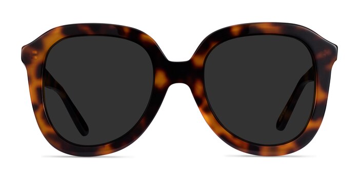 Wendy - Square Tortoise Frame Sunglasses For Women | Eyebuydirect