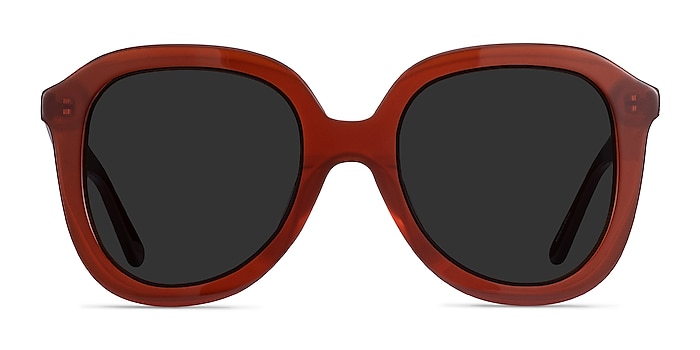 Wendy Burgundy Acetate Sunglass Frames from EyeBuyDirect