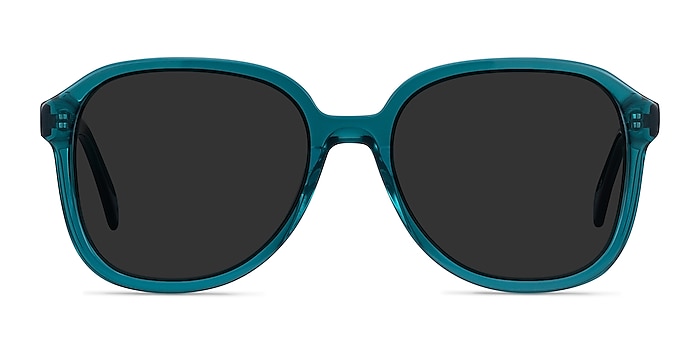 Brent Blue Acetate Sunglass Frames from EyeBuyDirect