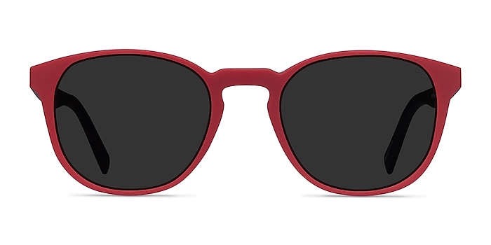 Dune Crimson & Warm Tortoise Plastic Sunglass Frames from EyeBuyDirect