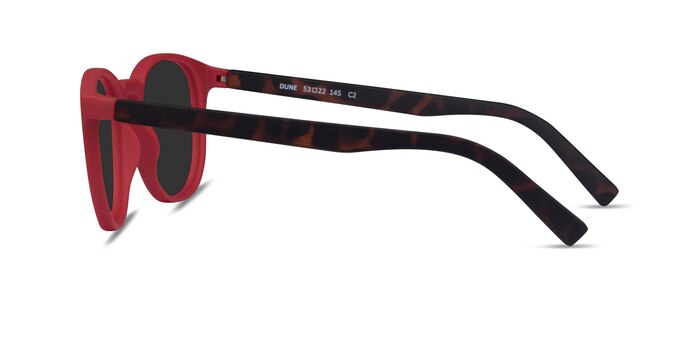 Dune Crimson & Warm Tortoise Eco-friendly Sunglass Frames from EyeBuyDirect