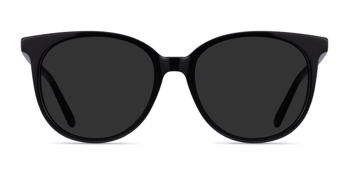 Sun Bardot Black Acetate Sunglass Frames from EyeBuyDirect