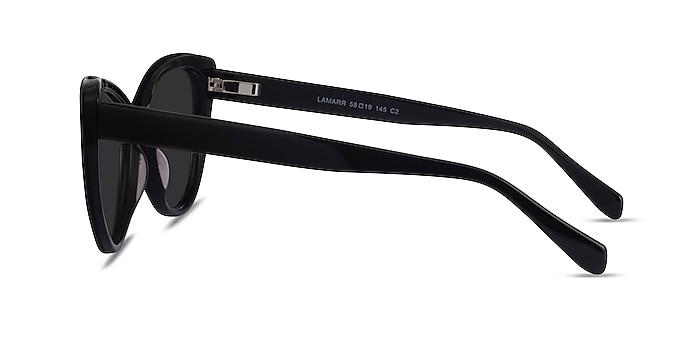 Lamarr Black Acetate Sunglass Frames from EyeBuyDirect