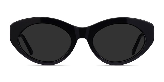 Fabulous - Cat Eye Black Frame Sunglasses For Women | Eyebuydirect