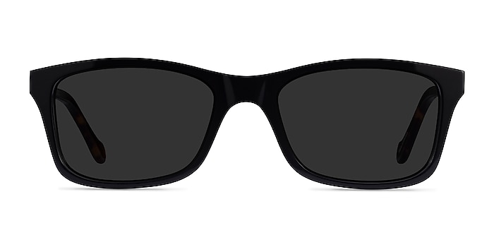 Tennis Black Tortoise Acetate Sunglass Frames from EyeBuyDirect