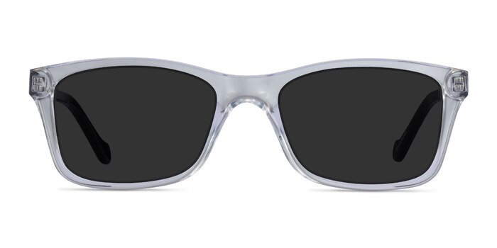 Tennis Clear Black Acetate Sunglass Frames from EyeBuyDirect