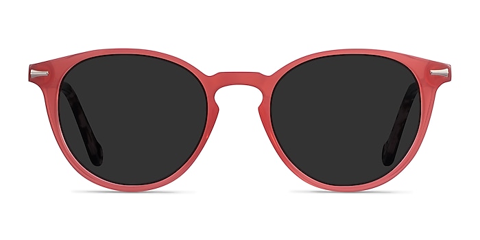 Origami Coral Tortoise Acetate Sunglass Frames from EyeBuyDirect