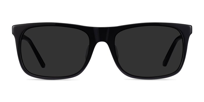 Silvio Black Acetate Sunglass Frames from EyeBuyDirect