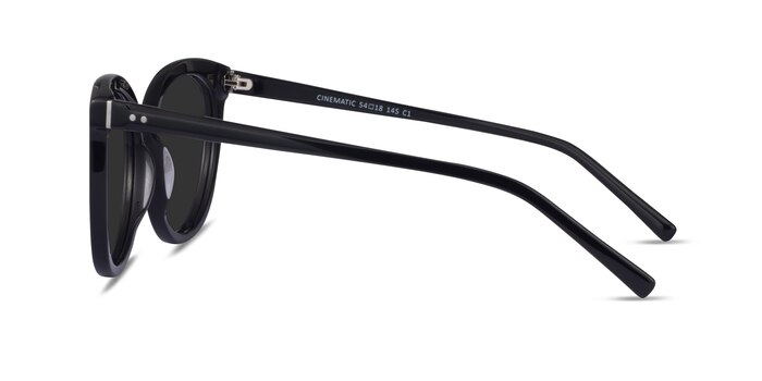 Cinematic - Cat Eye Black Frame Sunglasses For Women | Eyebuydirect