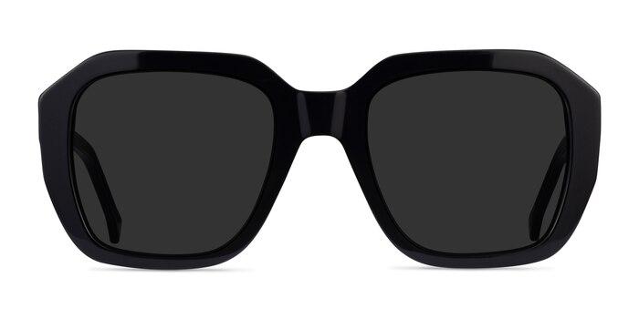 Azalea Black Acetate Sunglass Frames from EyeBuyDirect
