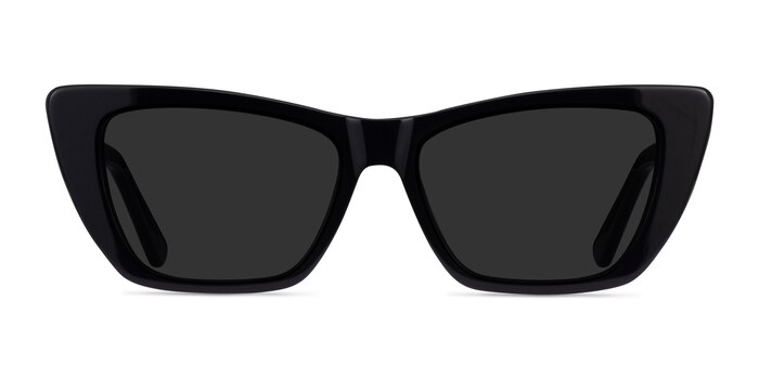 Milla Black Acetate Sunglass Frames from EyeBuyDirect