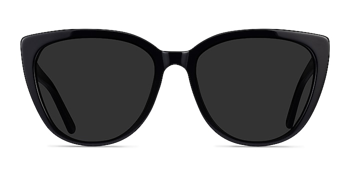 Lemonade Black Acetate Sunglass Frames from EyeBuyDirect